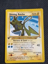 Pokemon Shining Raichu 111/105 Neo Destiny 1 ED ITALIAN picture