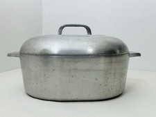 Vintage Wagner Ware Sidney O Magnalite 4265P Roaster Dutch w/Lid 8 Qt picture