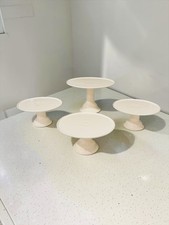 VTG 60s MCM Plastics Inc St Paul Interlocking Cake Stand Airline Galleyware picture