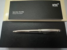 Montblanc Meisterstuck Solitaire 163 Ballpoint Pen with Silver Trim picture
