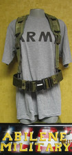 Original U.S Army OD Webbing System LBE Suspenders Pistol Belt LC-2 Military LG picture