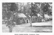 1957 Sunbright Tennessee Rock Cabins Hotel Postcard occupation 24-10060 picture