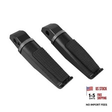 Motorcycle Footpegs Rear Passenger Foot Pegs Replacement for BONNEVILLE black picture