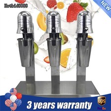 540W Milkshake Maker Milkshake Machine Triple Head Malt Maker Stainless Steel picture