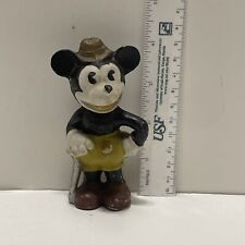 1930s Antique WALT DISNEY Mickey Mouse Ceramic Bisque Doll made in Japan picture
