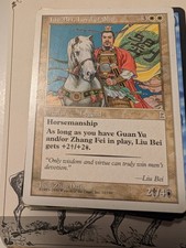 MTG Liu Bei Lord of Shu - NM/EX picture