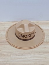 Vintage Smokey The Bear Plastic Hat Park Ranger Halloween Costume picture