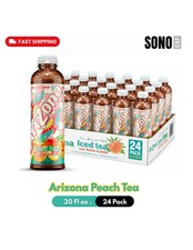 AriZona Peach Tea Bottle, 20 Fl Oz (Pack of 24) picture