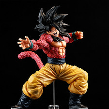 26cm Anime Dragon Ball Z Super Saiyan 4 Son Goku Action Figures PVC Statue picture