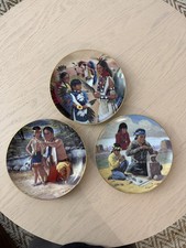 HAMILTON COLLECTOR PLATE--Set of 3 Excellent Condition picture