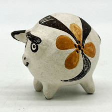 Vintage Acoma Miniature Pottery Pig by Juana Leno (1917-2000) picture