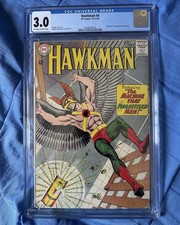 Hawkman #4 CGC 3.0 Origin & 1st Appearance of Zatanna DC 1964 Silver Age Key picture