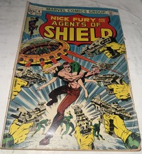 Vintage Marvel Nick Fury and Agents Of S.H.I.E.L.D. #1 Comic Book 20¢ Bronze Age picture
