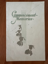 FREE SHIP 1925 Commencement Booklet Catherman's Business School Cumberland, MD picture