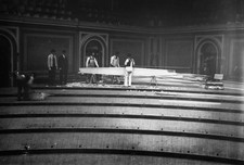 Workers tearing up floor House of Representatives US Capitol 1910-1915 Old Photo picture