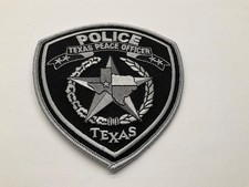 Black Backing Texas Peace Officer Police State TX picture