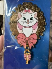 IN HAND - Pink a La Mode PALM Key to Marie's Heart Aristocat Jumbo Dangle Pin picture