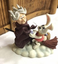 Enesco Peter Cottontail w Esmeralda Nobody Thinks to Trick the Tricksters picture