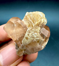 Natural Golden Topaz Crystals With Muscovite Specimen 105 Carats @ Minerals picture