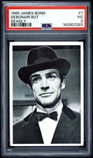James Bond Sean Connery 1965 Debonair But Deadly #1 PSA 3 picture