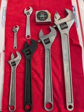  Diamond Tool, Duluth, Diamalloy Adj Wrench  6 PC Lot With Rare Tape Measure  picture