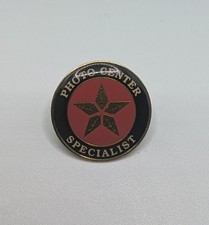 Vintage Photo Center Specialist Employee Service Star Lapel Pin picture
