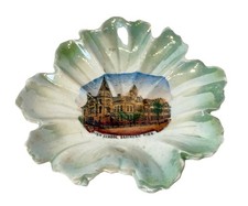 BRAINERD MINNESOTA MN Antique HIGH SCHOOL Souvenir China TRINKET DISH PLATE picture