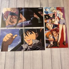 Mobile Suit Gundam 08th MS Team Shiro Aina Kiki Character Poster Lot of 3 1990s picture