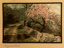 Antique Wallace Nutting HONEYMOON STROLL Color Photo Print NOT Framed PRINT ONLY picture