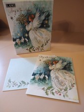 Lang ~ Angel of Christmas Boxed Christmas Cards by Susan Winget ~ Linen ~ NEW picture