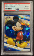 2025 TOPPS CHROME DISNEY SAPPHIRE EDITION #1 MICKEY MOUSE PSA 8 picture
