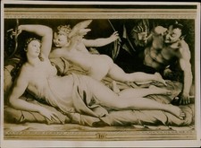 GA42 Original Photo VENERE E AMORE Bronzino Palazzo Colonna Rome Italy Painting picture
