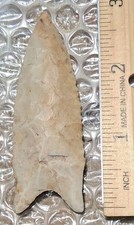 Missouri Dalton Spear Point Arrowhead Projectile Knife Blade picture