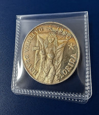 Daytona Beach Florida 1990 1 ounce vintage silver round picture