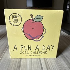 2026 A Pun a Day Calendar | Funny Daily Desktop Calendar picture