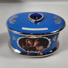 Ardleigh-Elliott Titanic Heirloom Porcelain Music Box Jack Dawson's Luck COA picture