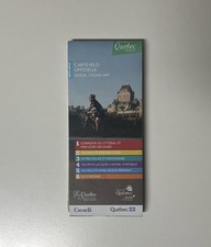 new Quebec official Cycling/Bicycle map - City & Province area 2017-18 in French picture