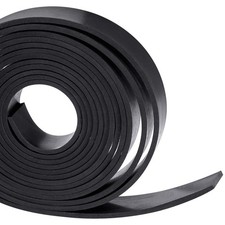 TORRAMI Solid Neoprene Rubber Strips Roll 1/8 (.125) inch Thick X 1 inch Wide X picture