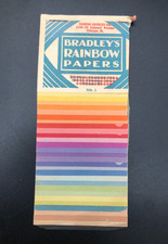 Antique Bradley's Rainbow Papers,  Art Advertising Sample picture