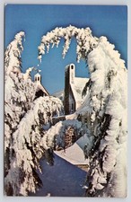 Smith-Western Timberline Lodge Oregon Postcard K-2314 Mt. Hood Plastichrome picture