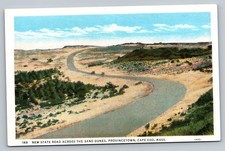 c1920 New State Road Across Dunes Provincetown Cape Cod Mass MA Postcard picture
