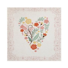 C.R. Gibson Heart Greeting Card and Envelope, 2pc, 3'' W x 3' 2 3/4