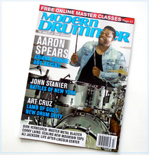 MODERN DRUMMER - July 2020 - AARON SPEARS - ARIANA GRANDE John Stanier Art Cruz picture