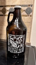 Rise Up Coffee 64 oz Glass Coffee Growler picture