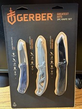 Gerber Greatest Hits 3 Pc Knife Set | $101 Value | NIP GREAT GIFT IDEA picture