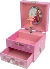 The San Francisco Music Box Company 1 Drawer Ballerina Dancer Music Box picture