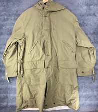 Vintage WWII US Army Reversible Green Winter Parka Size 2XL picture