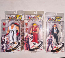 Street Fighter IV Ryu Ken C. Viper Figure Boxed Original Unopened Video Game picture