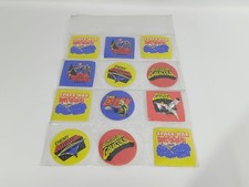 Battlestar Galactica Vintage Argentina Lot 12 Unused Stickers Store Display Rare picture