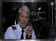 Peter Graves Airplane Signed 